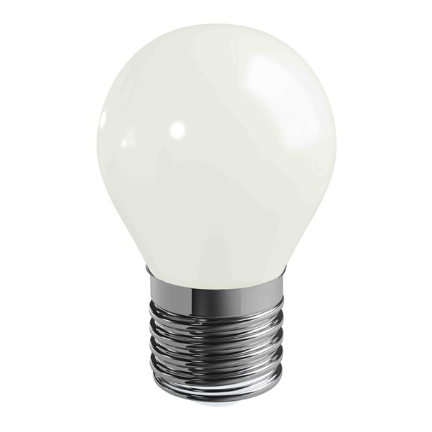 LED filament - hvid krone pære E27 med 250 lumen - (svarer til 25W) MDFM25M2N27C1
